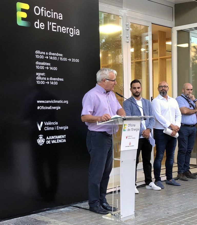 Inauguración de la Oficina de la Energía en Valencia